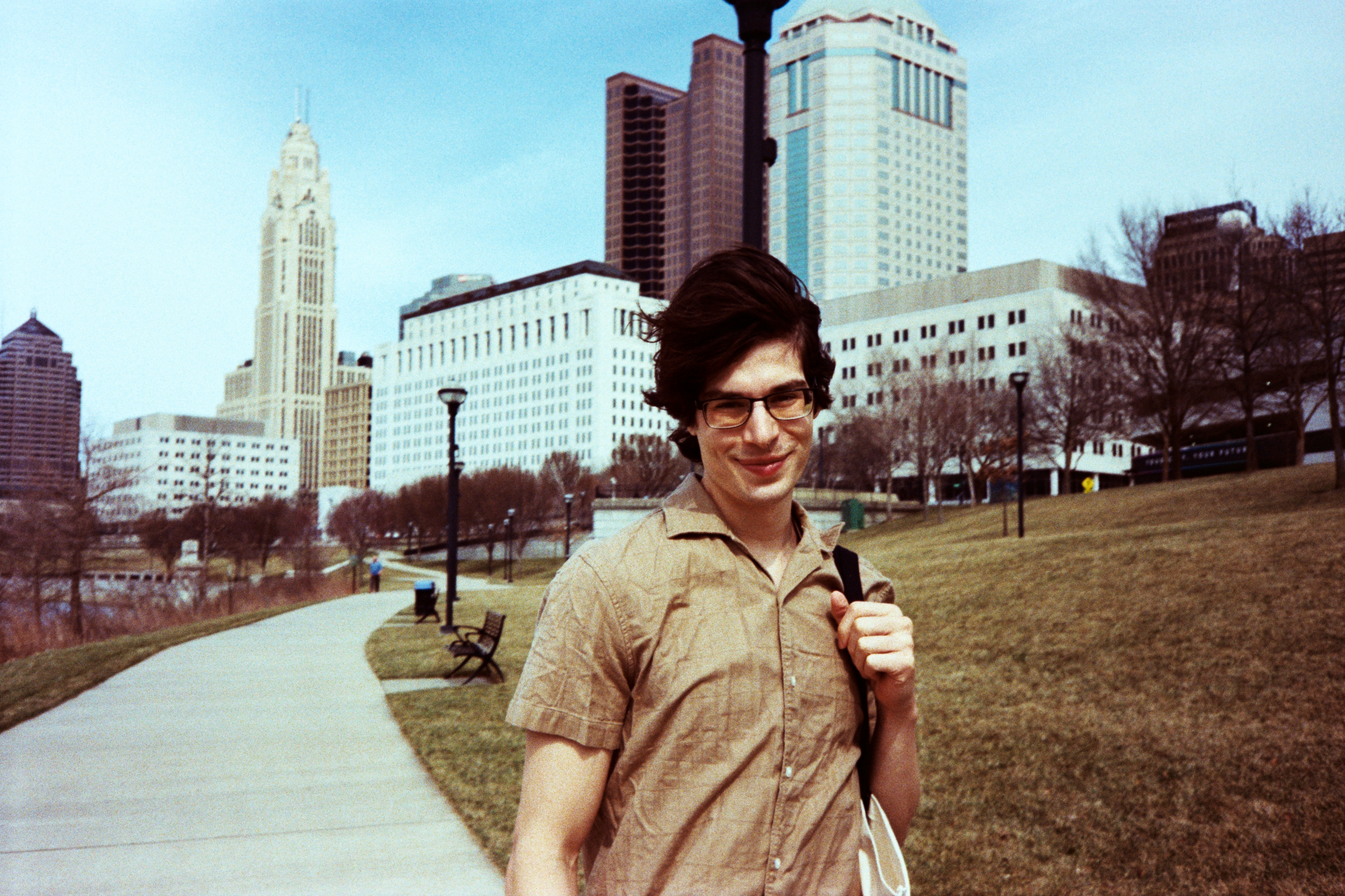 Adam Rueth in Columbus, photo by Minnie Huynh